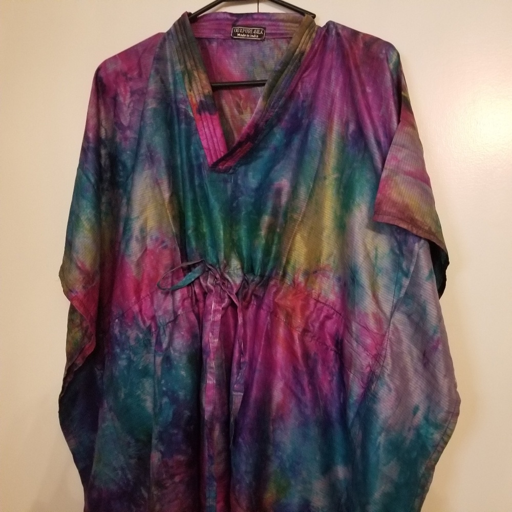 Silk tunic/cover up